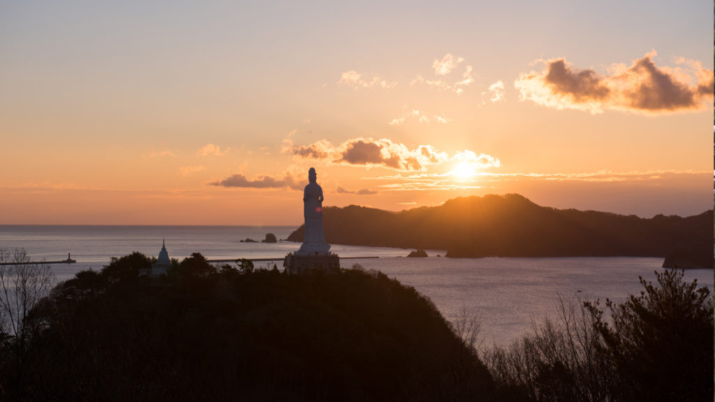 朝日　釜石大観音